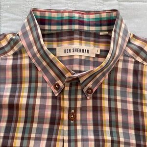 Ben Sherman Men's Plain Button Down Shirt